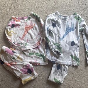 GAP Kids Safari Animal Pajama Set - Multicolor